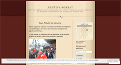 Desktop Screenshot of nauticaborrat.wordpress.com