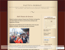 Tablet Screenshot of nauticaborrat.wordpress.com