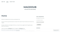 Desktop Screenshot of magdoub.wordpress.com