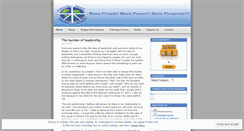 Desktop Screenshot of positivepeacewarriornetwork.wordpress.com