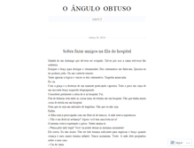 Tablet Screenshot of angulobtuso.wordpress.com