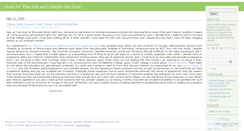 Desktop Screenshot of ideasforthislife.wordpress.com