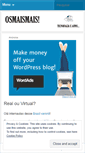 Mobile Screenshot of osmaismais.wordpress.com