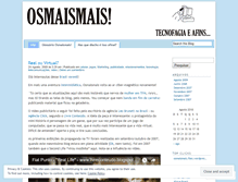 Tablet Screenshot of osmaismais.wordpress.com