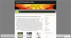 Desktop Screenshot of kristinbphotography.wordpress.com