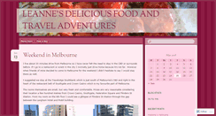 Desktop Screenshot of deliciousfoodandtravel.wordpress.com