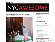 Tablet Screenshot of nycawesome.wordpress.com