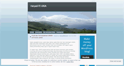 Desktop Screenshot of haryadikamal.wordpress.com