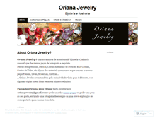 Tablet Screenshot of orianajewelry.wordpress.com