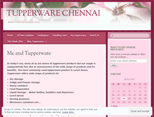 Tablet Screenshot of hemstupperware.wordpress.com