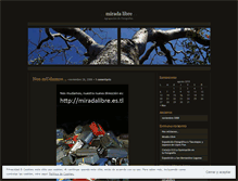 Tablet Screenshot of miradalibre.wordpress.com