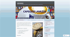 Desktop Screenshot of capsuleslavazza.wordpress.com