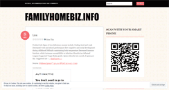 Desktop Screenshot of familyhomebiz.wordpress.com
