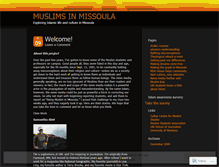 Tablet Screenshot of muslimsinmissoula.wordpress.com