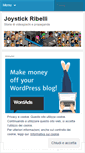 Mobile Screenshot of joystickribelli.wordpress.com