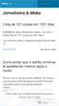 Mobile Screenshot of jornalismomidia.wordpress.com