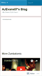 Mobile Screenshot of ajevans07.wordpress.com