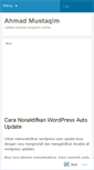 Mobile Screenshot of ahmadmustaqim.wordpress.com