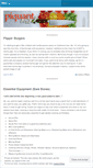 Mobile Screenshot of piquantmind.wordpress.com