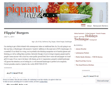 Tablet Screenshot of piquantmind.wordpress.com