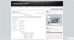 Desktop Screenshot of littleeggtheaterco.wordpress.com