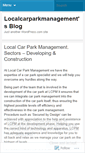 Mobile Screenshot of localcarparkmanagement.wordpress.com