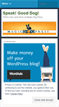 Mobile Screenshot of magicdogpress.wordpress.com