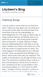 Mobile Screenshot of lilydwen.wordpress.com