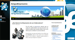 Desktop Screenshot of amigosempresarios.wordpress.com