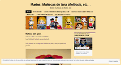 Desktop Screenshot of marinsfieltro.wordpress.com