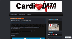 Desktop Screenshot of cardiodata.wordpress.com