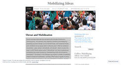 Desktop Screenshot of mobilizingideas.wordpress.com