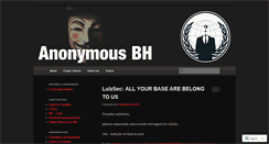 Desktop Screenshot of anonbh.wordpress.com