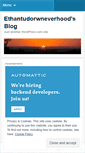 Mobile Screenshot of ethantudorwneverhood.wordpress.com