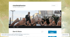 Desktop Screenshot of charliehallvenice.wordpress.com