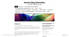 Desktop Screenshot of informaticausc2011.wordpress.com