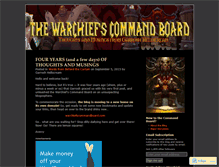 Tablet Screenshot of commandboard.wordpress.com