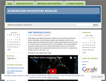 Tablet Screenshot of genteochentera.wordpress.com