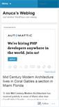 Mobile Screenshot of anuca.wordpress.com