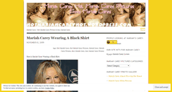 Desktop Screenshot of hotmariahcareyhot.wordpress.com