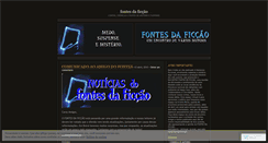 Desktop Screenshot of fontesdaficcao.wordpress.com