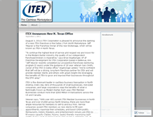 Tablet Screenshot of itexinnorthtexas.wordpress.com