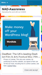 Mobile Screenshot of nadawareness.wordpress.com