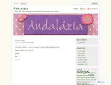 Tablet Screenshot of andalazia.wordpress.com