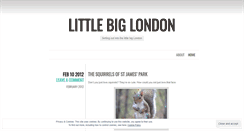 Desktop Screenshot of littlebiglondon.wordpress.com