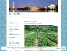 Tablet Screenshot of inflightmovie.wordpress.com