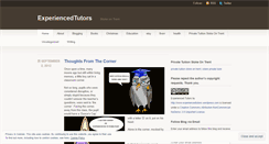 Desktop Screenshot of experiencedtutors.wordpress.com