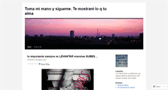 Desktop Screenshot of buscaymeencontraras.wordpress.com