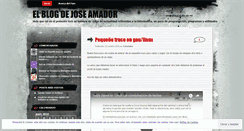Desktop Screenshot of joseamador.wordpress.com