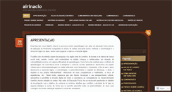 Desktop Screenshot of airinacio.wordpress.com
